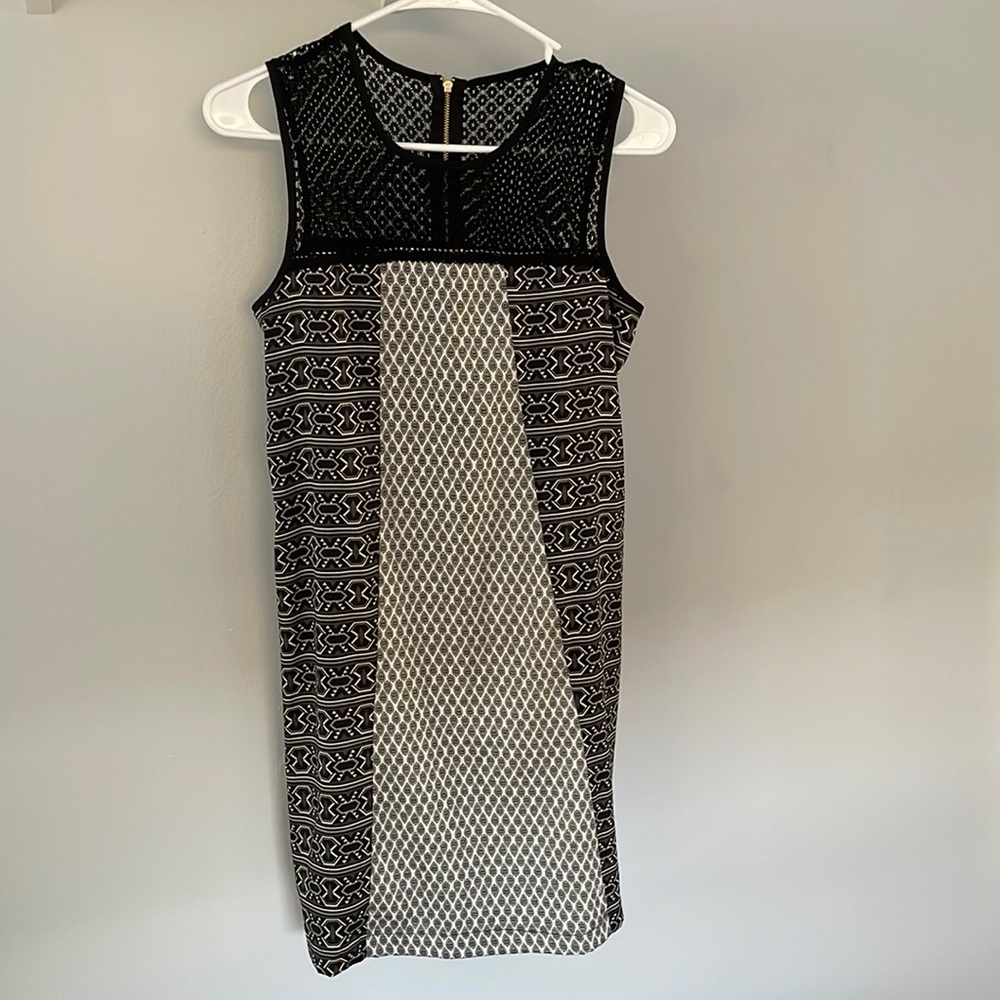 Black and White Dress